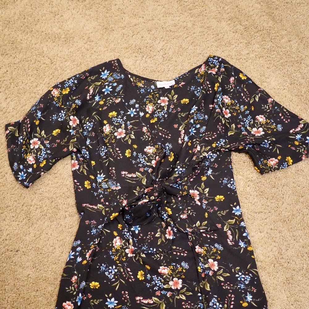 Front Tie Blouse
